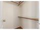 An empty closet with shelving in a home at 1976 N Lemon Tree Ln # 16, Chandler, AZ 85224