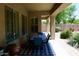 Covered patio with outdoor dining area at 20243 E Poco Calle --, Queen Creek, AZ 85142