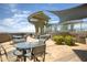 A spacious roof deck with lounge seating and shade trellis at 2402 E Esplanade Ln # 204, Phoenix, AZ 85016