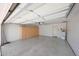 A spacious garage with built-in storage cabinets and an epoxy floor at 4045 E Desert Marigold Dr, Cave Creek, AZ 85331