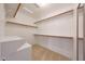 Spacious walk-in closet offering lots of storage with shelving, drawers, and hanging areas at 4045 E Desert Marigold Dr, Cave Creek, AZ 85331