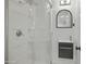 Modern bathroom with glass shower and vanity at 432 W 1St St, Mesa, AZ 85201