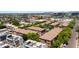 Aerial view of a condo community with lush landscaping and a sparkling pool at 4347 N 24Th Way, Phoenix, AZ 85016