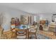 Charming dining area with a glass table, stylish seating, and bright natural light at 4596 E Calle Ventura --, Phoenix, AZ 85018