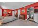 Large bedroom with an ensuite bathroom, bright colors, and an ideal space for relaxing or productivity at 4596 E Calle Ventura --, Phoenix, AZ 85018