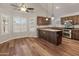 Bright kitchen featuring granite countertops, stainless steel appliances, and wood cabinets at 4746 W Taro Dr, Glendale, AZ 85308