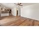 Open floor plan showing living room area with hard wood floors at 4746 W Taro Dr, Glendale, AZ 85308