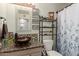 Stylish bathroom featuring a vessel sink, granite countertops, and decorative accents at 4804 S Elm St, Tempe, AZ 85282