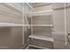 Empty closet showing a wire shelving system with painted walls and neutral carpet at 750 E Northern E Ave # 2145, Phoenix, AZ 85020