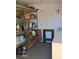Functional storage room with shelving, work table and organized space at 8310 E Deep Canyon Ct, Mesa, AZ 85208