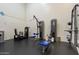 Well-equipped gym featuring modern weight machines, and durable rubber flooring at 1001 N Peppertree Dr, Gilbert, AZ 85234