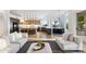 Open concept living space with seamless flow between kitchen, dining, and living areas at 10875 E Mirasol Cir, Scottsdale, AZ 85255