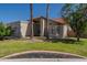Charming single-story home with a red tile roof and well-maintained lawn at 1109 E San Pedro Ave, Gilbert, AZ 85234