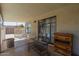 Covered patio with comfortable seating, perfect for outdoor relaxation and entertaining at 1109 E San Pedro Ave, Gilbert, AZ 85234