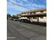 Apartment parking area features covered spots, apartment access and desert landscape details. This is convenient community living at 1130 E Butler Dr # B4, Phoenix, AZ 85020