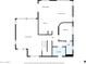 Downstairs floor plan includes living room, kitchen, dining area, Gathering room, and laundry at 13625 W Peck Ct, Litchfield Park, AZ 85340