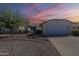 Charming single-story home with attached garage and low-maintenance desert landscaping at 14110 W White Rock Dr, Sun City West, AZ 85375