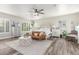 Spacious main bedroom boasts abundant natural light, calming decor and elegant furniture at 1421 W Saltsage Dr, Phoenix, AZ 85045