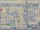 Aerial view of property showing neighborhood, golf course and nearby amenities at 1707 S 72Nd St, Mesa, AZ 85209