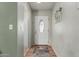 Welcoming foyer with light green walls, wood flooring, and decorative accents at 2003 W Tyson St, Chandler, AZ 85224