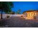Spacious backyard features a covered patio, offering a perfect blend of relaxation and outdoor living at 3624 E Hearn Rd, Phoenix, AZ 85032