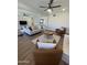 Spacious living room featuring hardwood floors, and modern decor at 4531 N 12Th Dr, Phoenix, AZ 85013