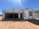 Image showing the exterior of a home in the construction phase with scaffolding and unfinished walls at 47720 W Kenner Dr, Maricopa, AZ 85139
