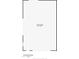 Floor plan of the detached back garage, showing the building footprint at 6418 E Sunnyside Dr, Scottsdale, AZ 85254