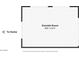 Floor plan of the outside room, showing the building footprint at 6418 E Sunnyside Dr, Scottsdale, AZ 85254