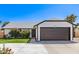 Charming single-story home featuring a well-manicured lawn and attached two car garage at 7231 W Sierra Vista Dr, Glendale, AZ 85303