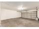 A spacious two car garage features ample open space at 7231 W Sierra Vista Dr, Glendale, AZ 85303
