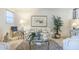 Inviting living room with plush seating, neutral tones, and elegant decor for comfortable living at 9705 E Mountain View Rd # 1096, Scottsdale, AZ 85258