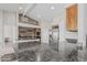 Spacious kitchen with granite counters, stainless appliances, and brick accents at 1207 E Clearview Dr, Casa Grande, AZ 85122