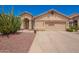 Charming single-story home with a two-car garage and desert landscaping at 1432 W Hopi Dr, Chandler, AZ 85224