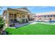 Serene backyard patio with a view of the pool, perfect for relaxing and enjoying the outdoors at 17710 W Buena Vista Dr, Surprise, AZ 85374