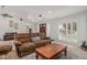 Cozy living room area with comfortable seating, natural light, and a warm atmosphere at 2254 E Becker Ln, Phoenix, AZ 85028