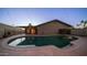 Enjoy this backyard's private pool, perfect for entertaining or relaxing at 2337 E Riviera Dr, Tempe, AZ 85282