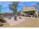 Beautiful backyard with brick patio, garden planters, and comfortable seating, ideal for outdoor living at 2941 E Nisbet Ct, Phoenix, AZ 85032