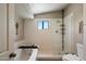 Bright bathroom with a soaking tub, shower, and modern fixtures at 2941 E Nisbet Ct, Phoenix, AZ 85032