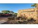 Community entrance sign at Mountain Vista Club framed by desert landscaping at 29740 N 121St Ave, Peoria, AZ 85383