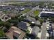 An aerial view displays homes with manicured lawns and lush greenery, near shops with ample parking at 3065 E Tamarisk St, Gilbert, AZ 85296