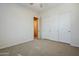 Neutral bedroom with closet and doorway at 4772 E Agave Ln, Cave Creek, AZ 85331