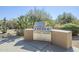 Built-in stainless steel outdoor grill with counter space, ideal for barbecues and outdoor cooking at 4772 E Agave Ln, Cave Creek, AZ 85331