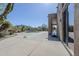 Wide patio provides desert landscaping and clear views of an outdoor pool and mountain at 4772 E Agave Ln, Cave Creek, AZ 85331