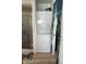Bathroom laundry area with stacked washer and dryer units at 1001 S Prospector Dr # 1001, Apache Junction, AZ 85119