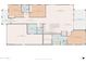 Detailed floor plan illustrating room dimensions and layout of the home at 10224 E Utah Ave, Mesa, AZ 85212