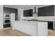 Beautiful kitchen with sleek appliances, a large island, and contemporary design elements at 10236 E Utah Ave, Mesa, AZ 85212