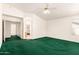 Bedroom with lots of space with an ensuite bathroom and closet room at 11266 E Dartmouth Cir, Mesa, AZ 85207