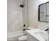 Bright bathroom featuring a shower and bath, as well as a clean vanity at 1301 N 44Th St, Phoenix, AZ 85008