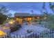 Inviting outdoor patio with lounge area, grill, and desert landscaping at 1401 E Boulder Pass Pass, Carefree, AZ 85377